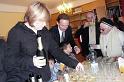 Der Sekt ist eingekuehlt